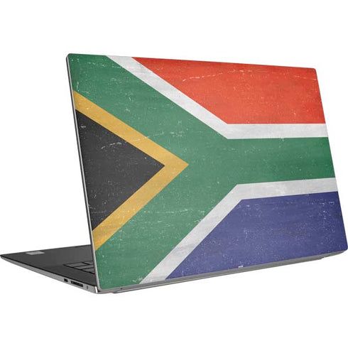 South Africa Flag Distressed Dell XPS Skin